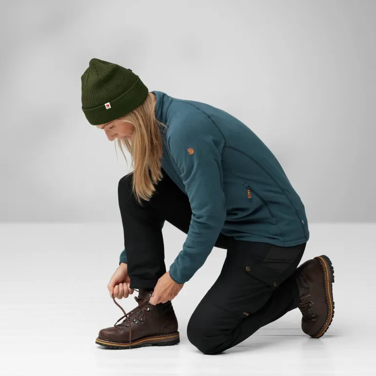 Fjallraven Womens Ovik Lite Fleece Jacket - Mountain Blue