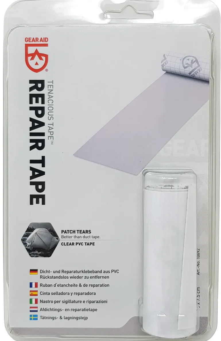 Gear Aid Tenacious Tape Repair Tape - Clear PVC