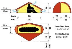 Hilleberg Akto Tent - Red