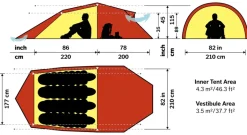 Hilleberg Nallo 4 GT Tent - Sand