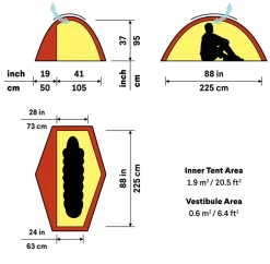 Hilleberg Soulo Tent - Sand