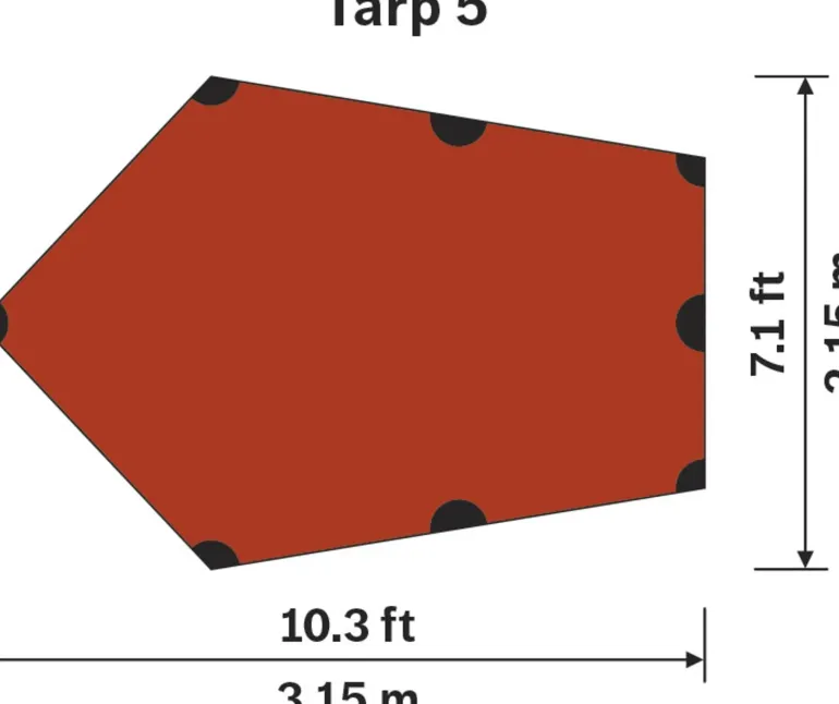 Hilleberg Tarp 5 - Green