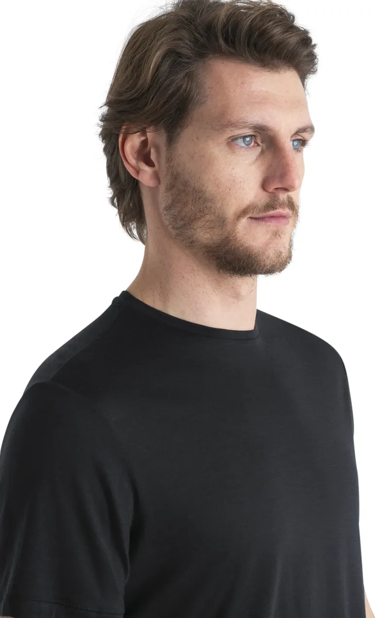 Icebreaker Mens Merino 125 Cool-Lite Sphere III SS Tee - Black