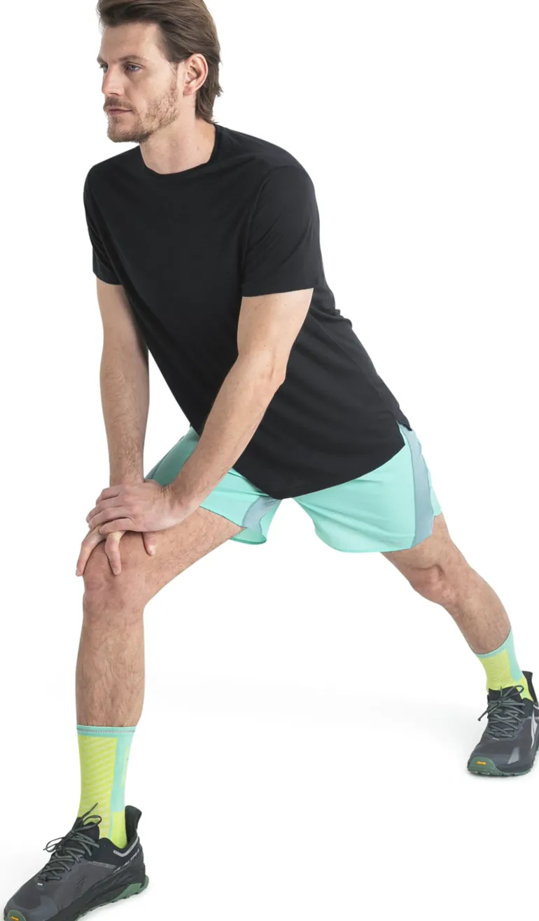 Icebreaker Mens Merino 125 Cool-Lite Sphere III SS Tee - Black