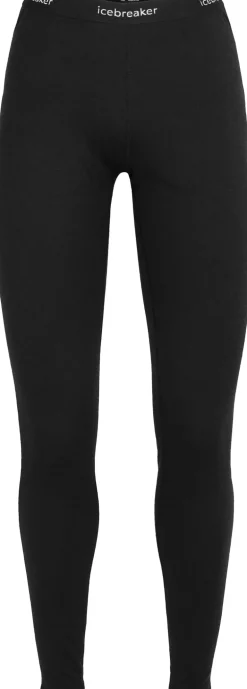 Icebreaker Womens 200 Oasis Leggings - Black