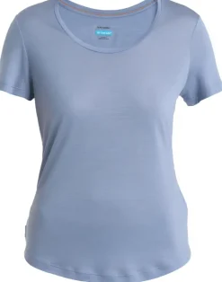 Icebreaker Womens Merino 125 Cool-Lite Sphere III SS Scoop Tee - Kyanite