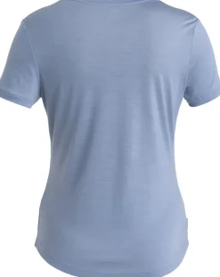 Icebreaker Womens Merino 125 Cool-Lite Sphere III SS Scoop Tee - Kyanite
