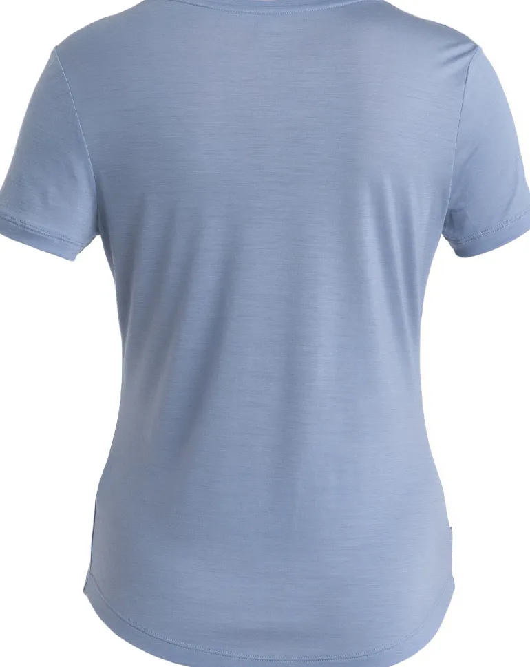 Icebreaker Womens Merino 125 Cool-Lite Sphere III SS Scoop Tee - Kyanite
