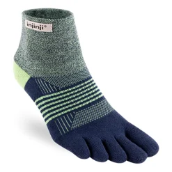 Injinji Womens Trail Midweight Mini Crew Toe Socks - Stargazer