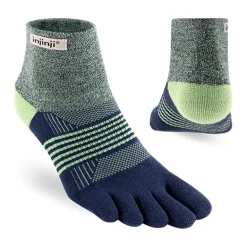 Injinji Womens Trail Midweight Mini Crew Toe Socks - Stargazer