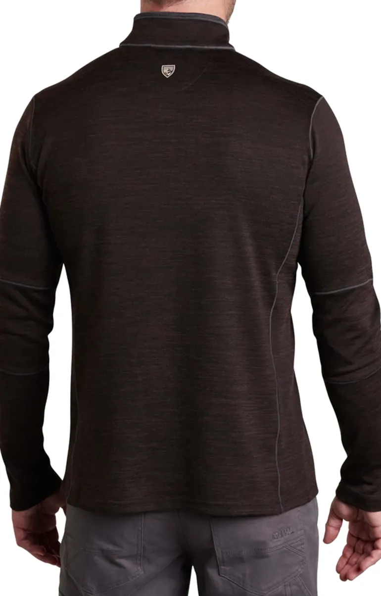 Kuhl Mens Ryzer Sweater - Black Coffee