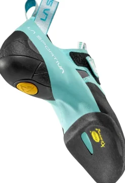 La Sportiva Womens Skwama Vegan Climbing Shoe - Carbon-Turquoise