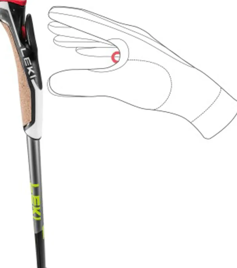 Leki Traveller Alu Nordic Walking Poles - Pair