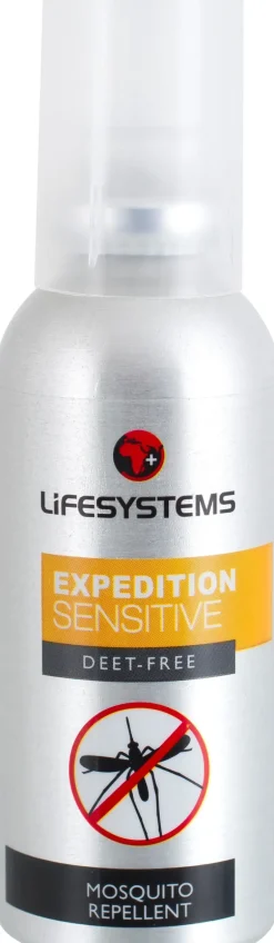 Lifesystems Expedition Sensitive DEET Free Insect Repellent Spray - 50ml