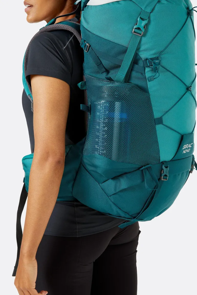 Lowe Alpine Womens Sirac ND40 Rucksack - Sagano Green-Storm Green