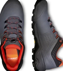 Mammut Mens Mercury IV Low GTX Shoes - Titanium-Hot Red