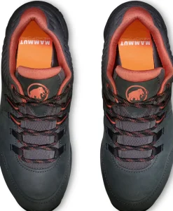 Mammut Womens Nova IV Low GTX Shoes - Black-Apricot Brandy