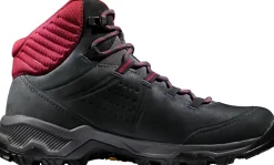 Mammut Womens Nova IV Mid GTX Boots - Black-Blood Red