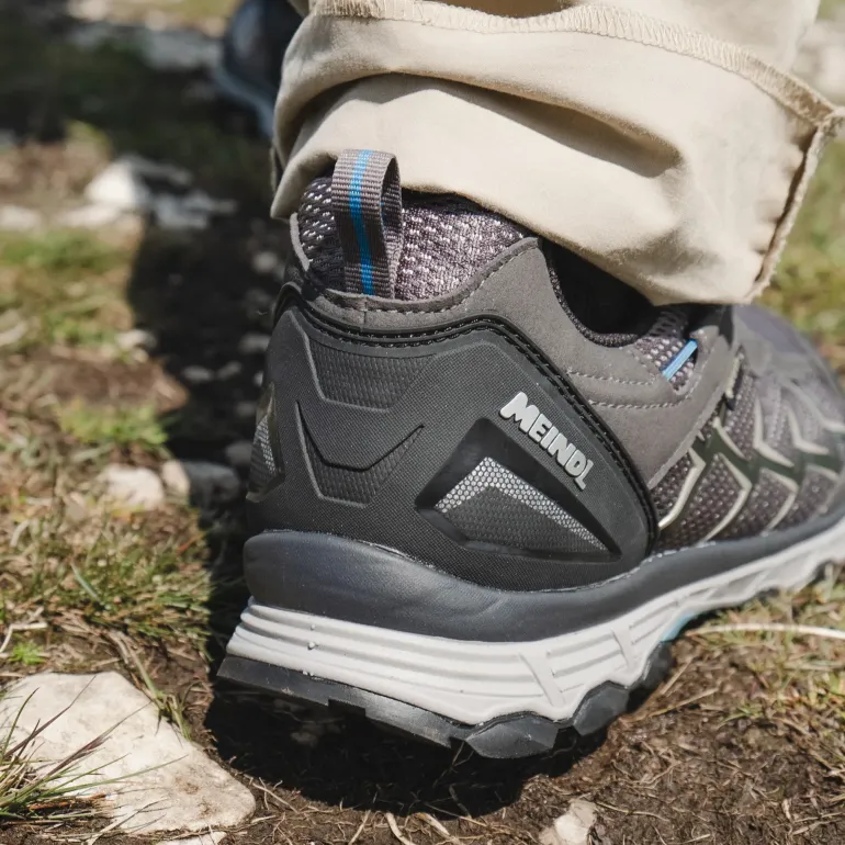 Meindl Mens Activo GTX Shoes - Anthracite-Ocean