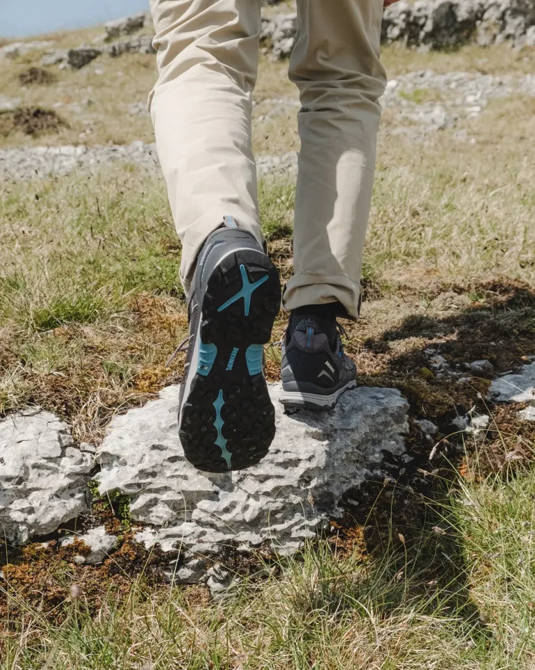 Meindl Mens Activo GTX Shoes - Anthracite-Ocean
