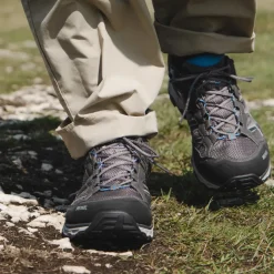 Meindl Mens Activo GTX Shoes - Anthracite-Ocean
