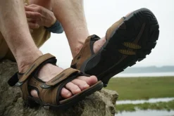 Meindl Mens Capri Sandals - Dark Brown