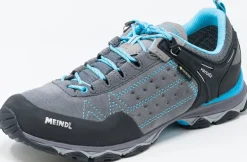 Meindl Womens Ontario GTX Shoes - Grey-Azure