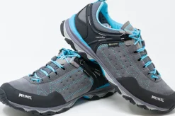 Meindl Womens Ontario GTX Shoes - Grey-Azure