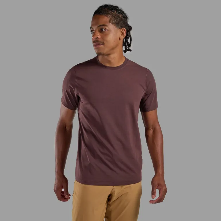 Montane Mens Alhena T Shirt - Dark Garnet