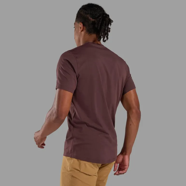 Montane Mens Alhena T Shirt - Dark Garnet