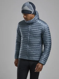 Montane Mens Alpine 850 Nano Hoodie - Stone Blue