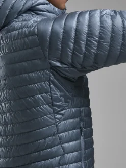 Montane Mens Alpine 850 Nano Hoodie - Stone Blue