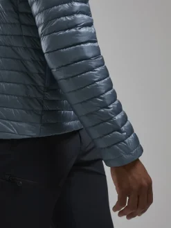Montane Mens Alpine 850 Nano Hoodie - Stone Blue