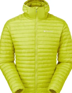 Montane Mens Alpine 850 Nano Hoodie - Citrus Spring