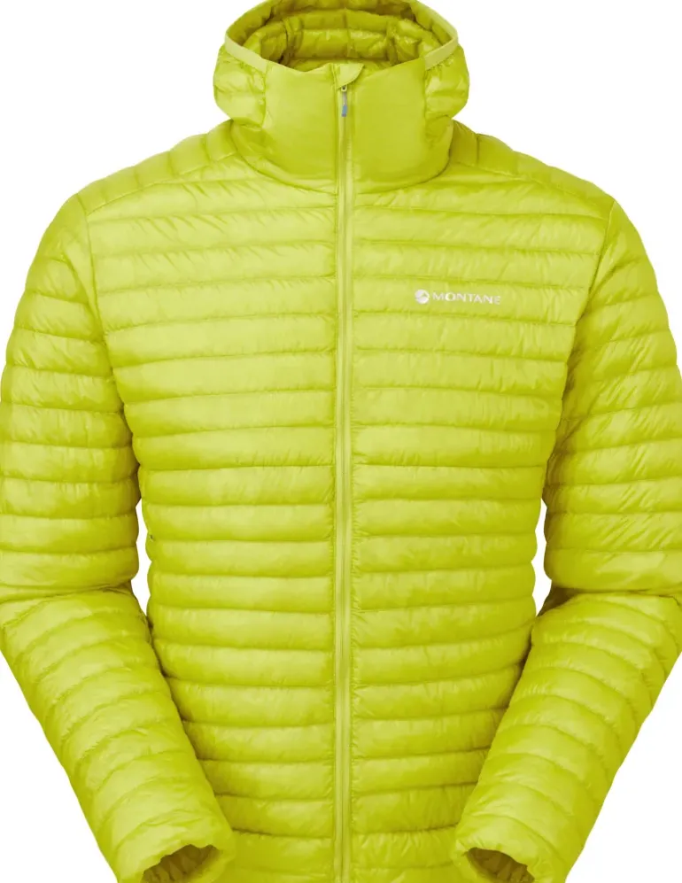 Montane Mens Alpine 850 Nano Hoodie - Citrus Spring