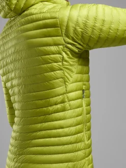 Montane Mens Alpine 850 Nano Hoodie - Citrus Spring
