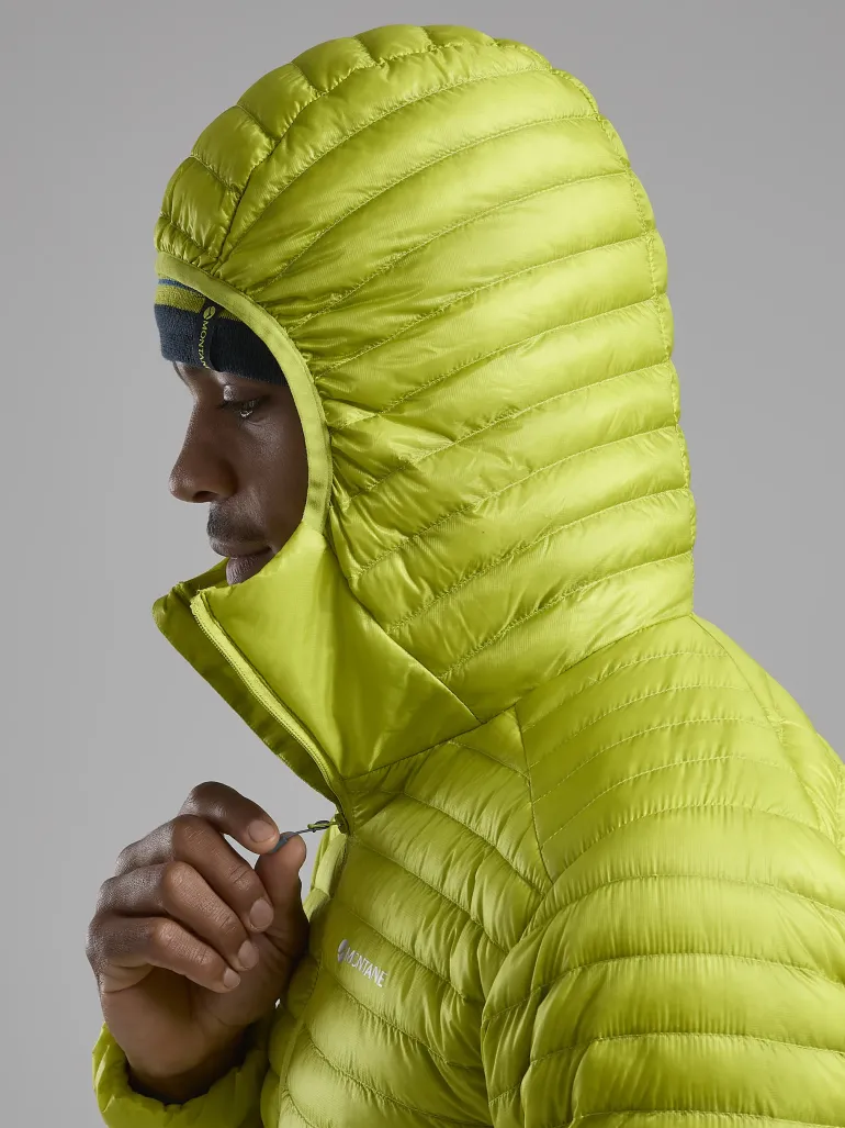 Montane Mens Alpine 850 Nano Hoodie - Citrus Spring