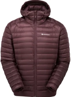 Montane Mens Anti-Freeze Hoodie - Dark Garnet
