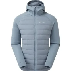 Montane Mens Composite Hoodie - Stone Blue