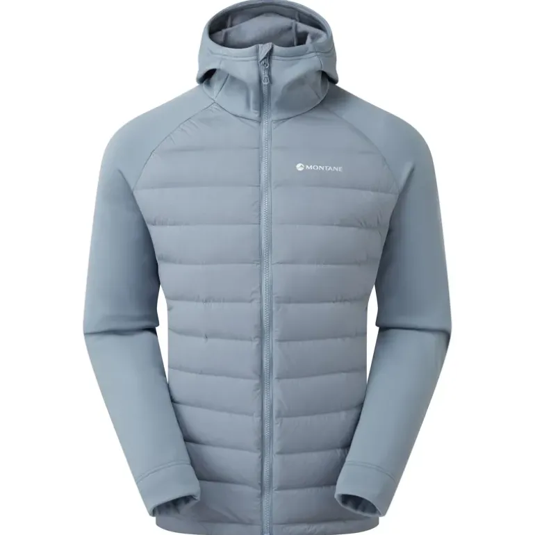 Montane Mens Composite Hoodie - Stone Blue