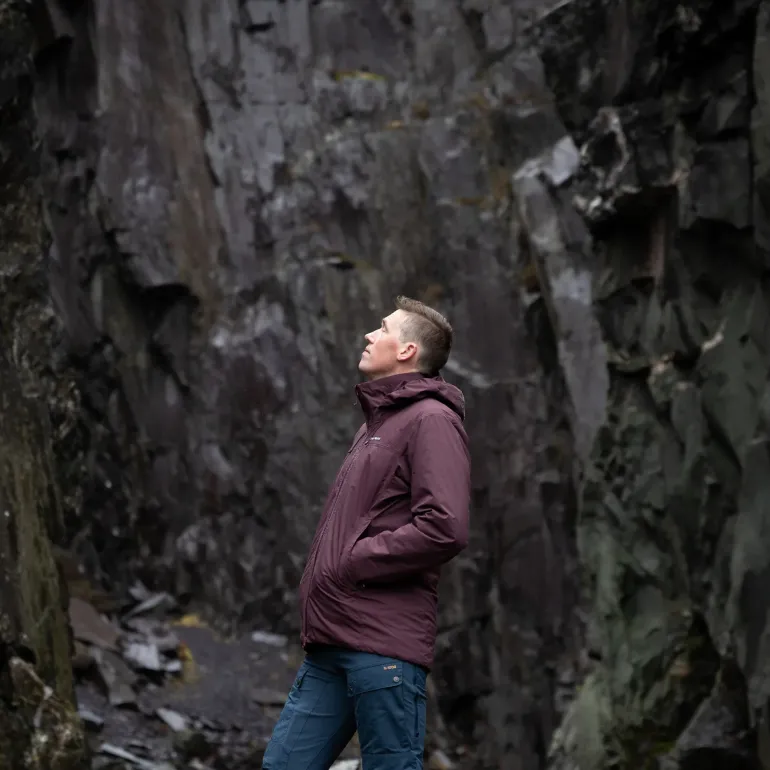 Montane Mens Duality Jacket - Dark Garnet