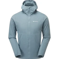 Montane Mens Fireball Lite Hoodie - Stone Blue