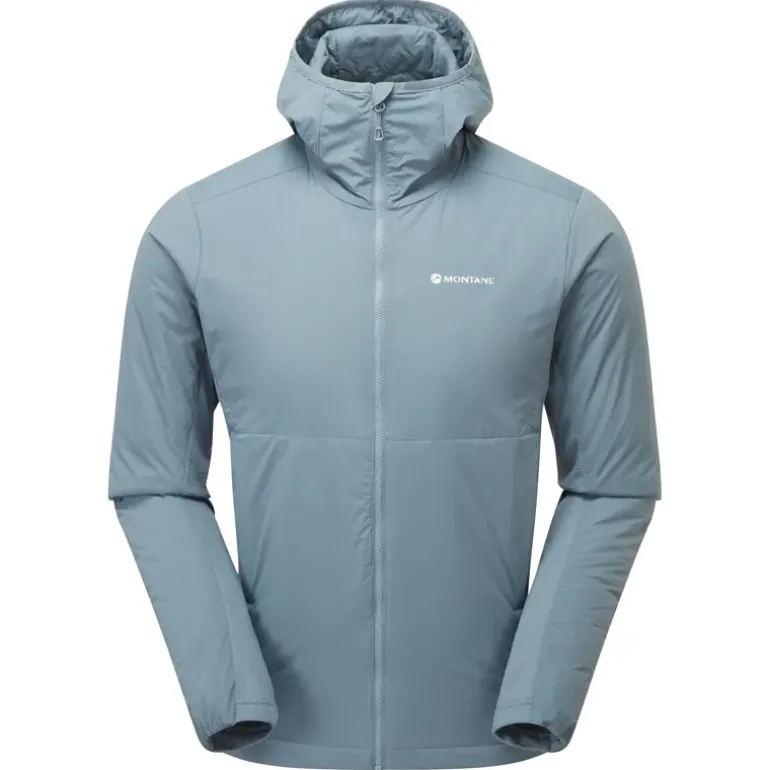 Montane Mens Fireball Lite Hoodie - Stone Blue
