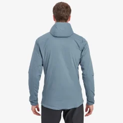 Montane Mens Fireball Lite Hoodie - Stone Blue