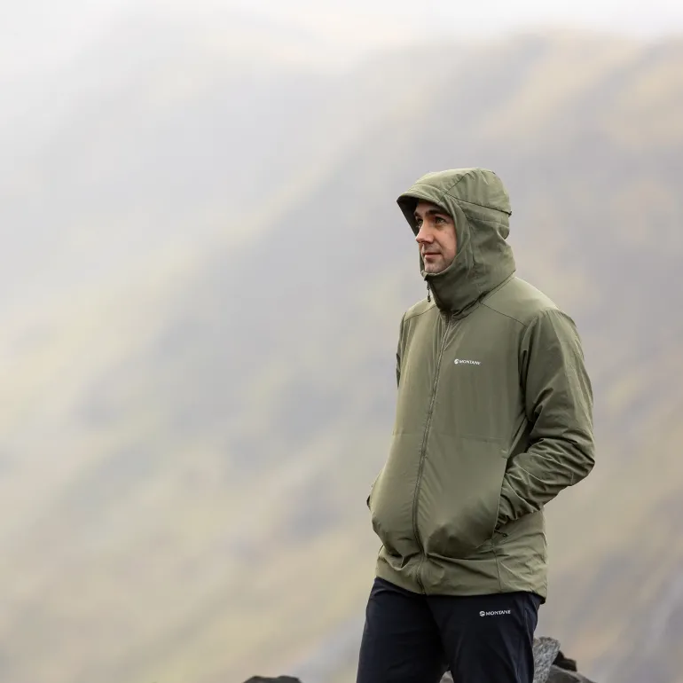 Montane Mens Khamsin Hoodie - Caper