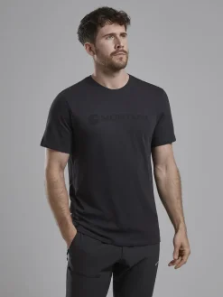 Montane Mens Montane Mono Logo T-Shirt - Midnight Grey