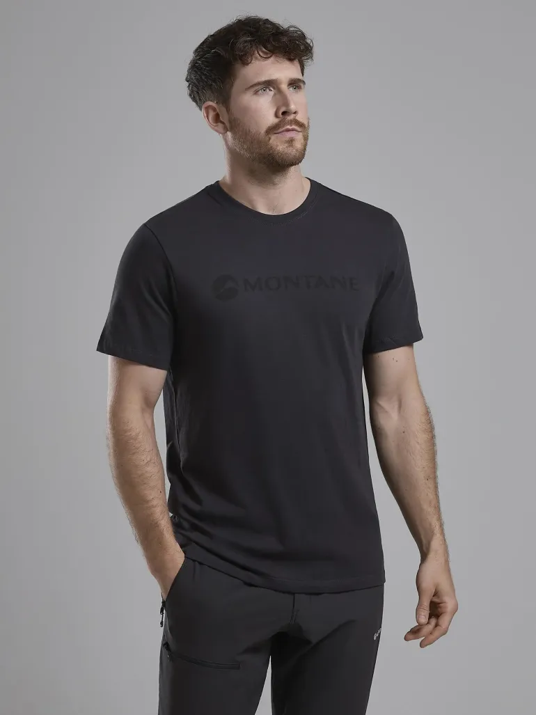 Montane Mens Montane Mono Logo T-Shirt - Midnight Grey