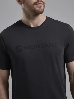 Montane Mens Montane Mono Logo T-Shirt - Midnight Grey