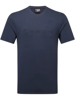 Montane Mens Montane Mono Logo T-Shirt - Eclipse Blue