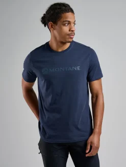 Montane Mens Montane Mono Logo T-Shirt - Eclipse Blue